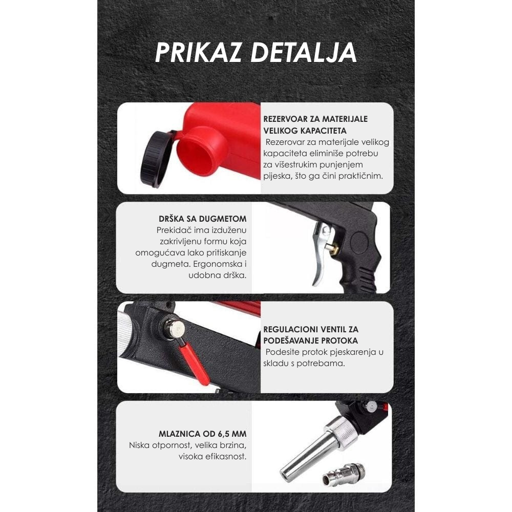 Pistolj za Pjeskarenje N20 PRO