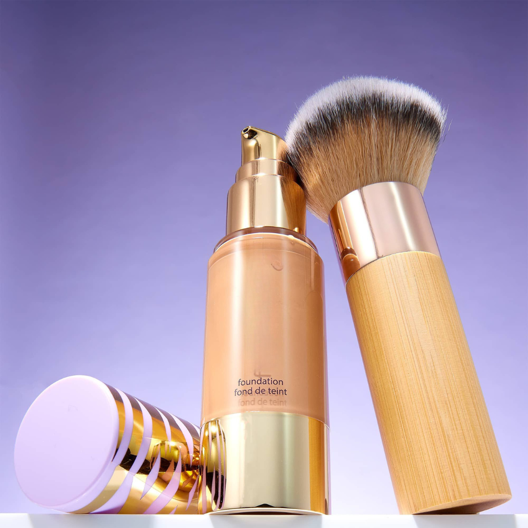 AirGlow™ Četkica za Puder – Profesionalni Završni Dodir Kod Kuće