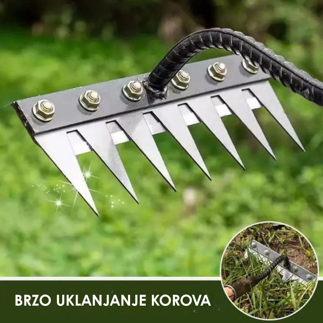 Revolucionarna grabulja za uklanjanje korova