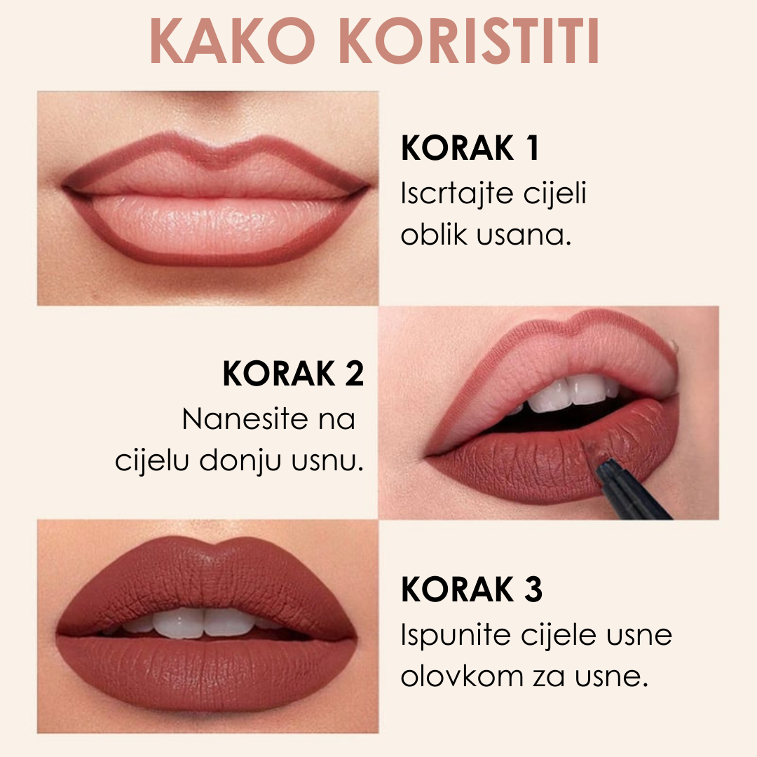 2u 1 OIovka Za Usne i Tečni Ruž