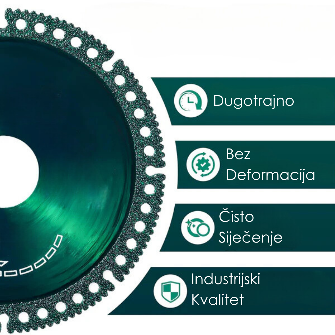 Multifunkcionalni disk za sječenje