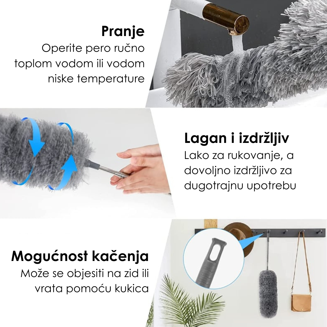 Teleskop Mikrofiber Krpa Za Prašinu