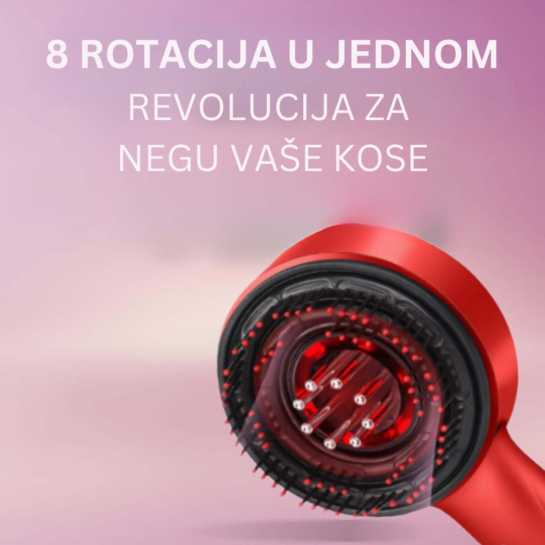 Umirujući, Terapijski Električni Masažer za Kosu | Rast i Relaksacija