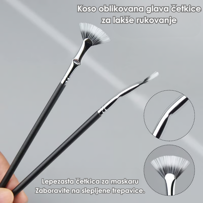 LashLift™ Ugaone Četkice – Savršene Trepavice za Sekundu - Set od 3