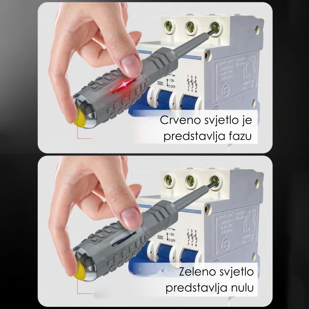 2 u 1 Magnetni Ispitivač Napona i Detektor Prekida
